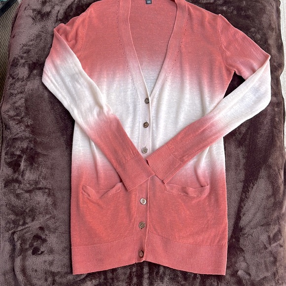 Ann Taylor Ombré Cardigan Sweater - Picture 3 of 8